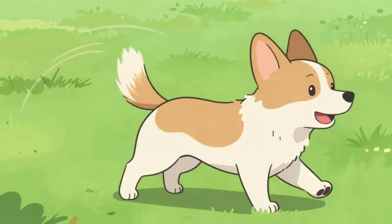 Visual representation of "wag" - To move something from side to side quickly and repeatedly, often refers to a dog moving its tail.