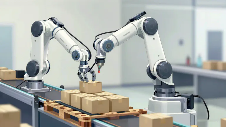 Visual representation of "robotic" - Relating to or done by a robot