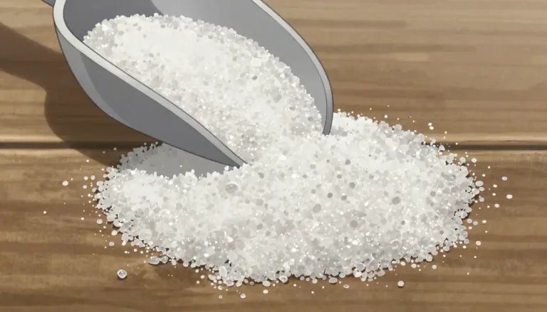 Visual representation of "granular" - Made up or appearing to be made up of small particles