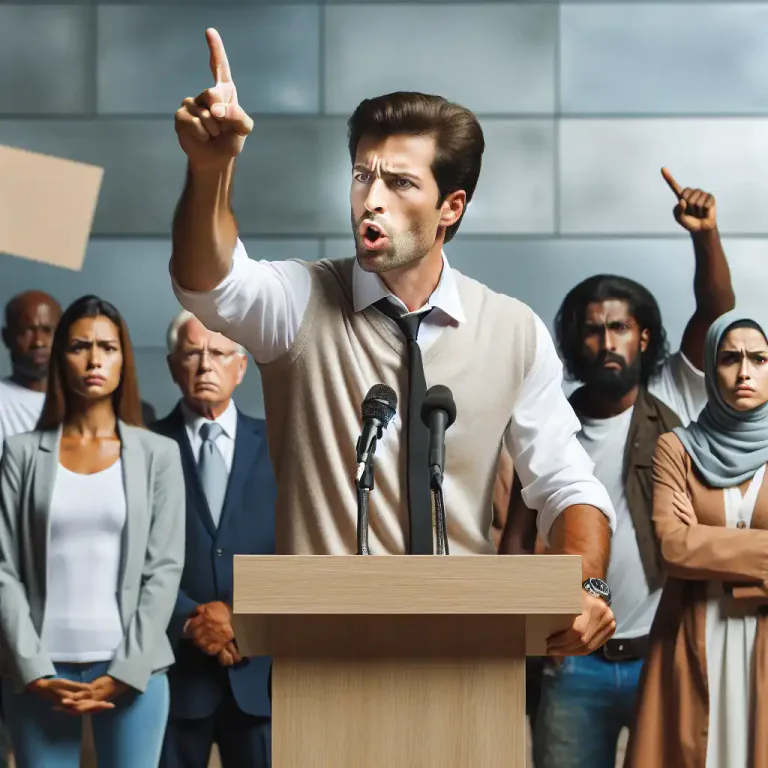 Visual representation of "attack" - A criticism or hostility against someone or something