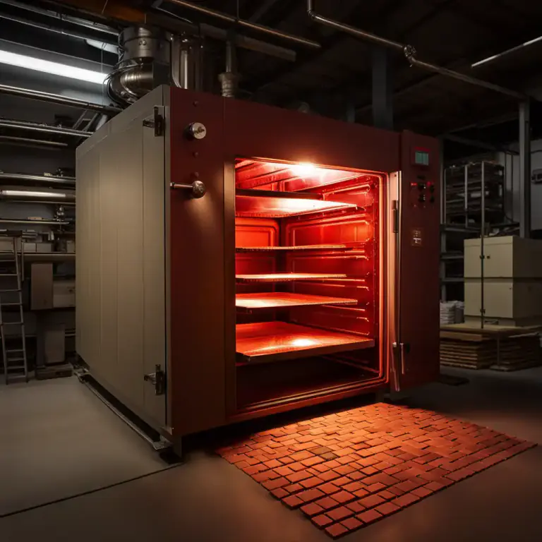 Visual representation of "oven" - A chamber used for certain industrial processes