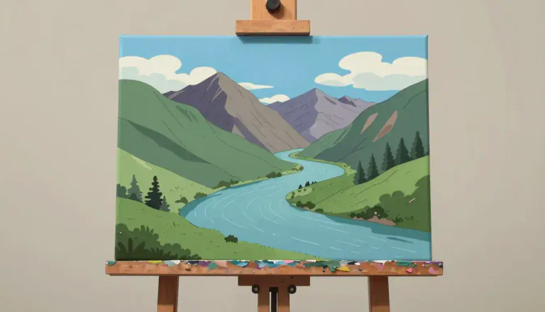 Visual representation of "composition" - The way something is put together or arranged.