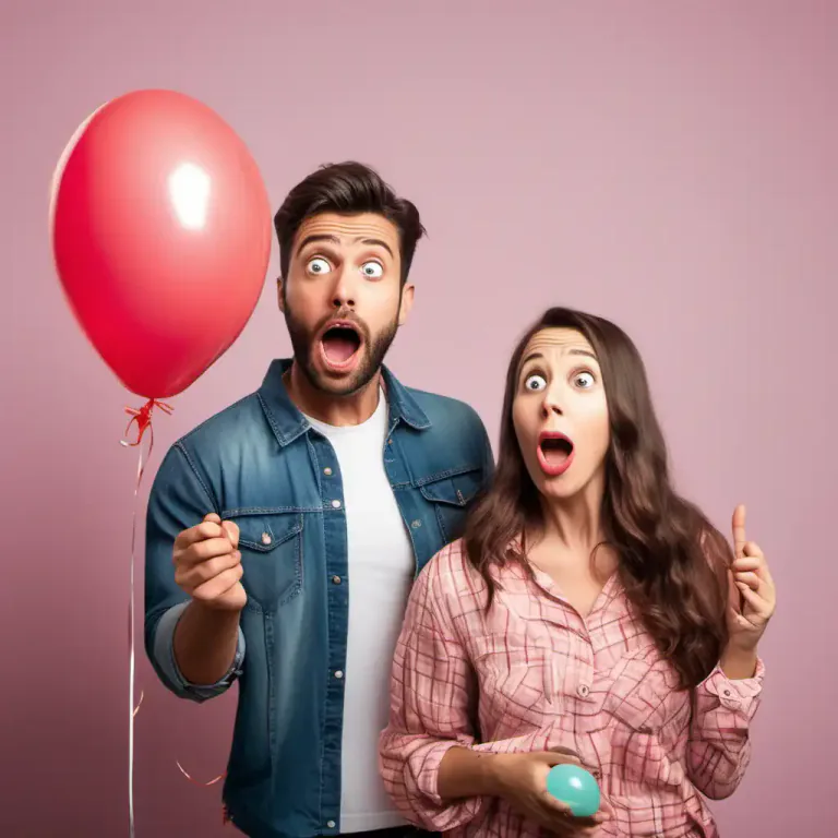 Visual representation of "me and my big mouth" - Used when someone regrets what they have just said