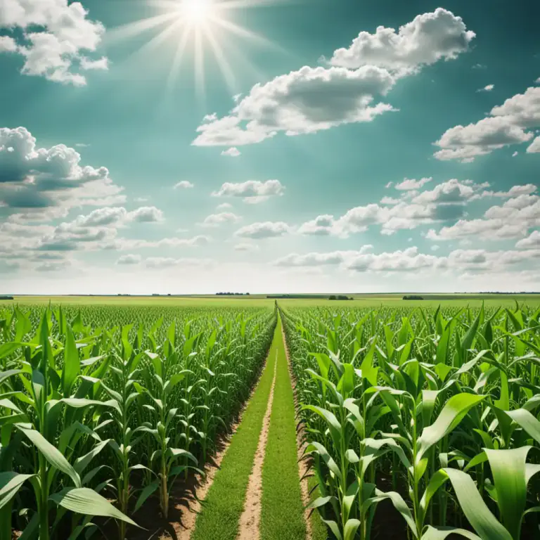 Visual representation of "crop" - A plant that is grown in large numbers for food or other uses.