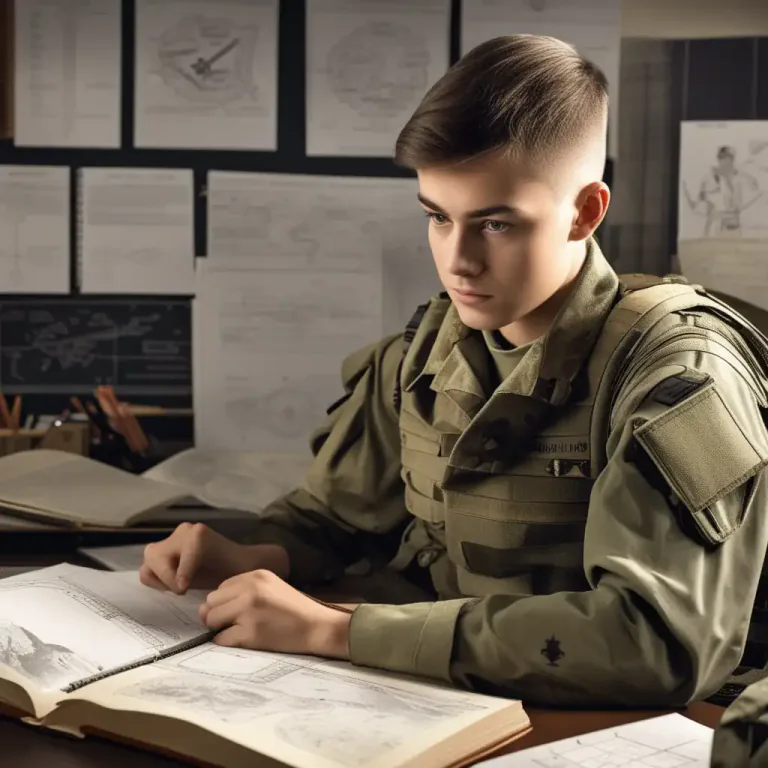 Visual representation of "warfare" - The technique, practice, or science of managing military forces.