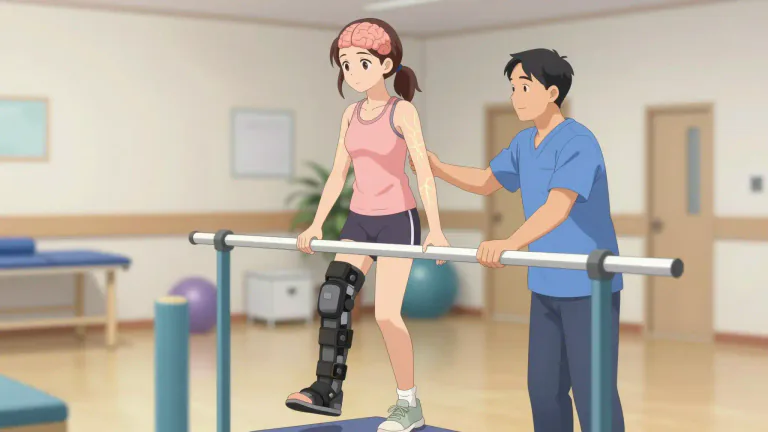Visual representation of "neurorehabilitation" - Neurorehabilitation is a specialized branch of rehabilitation aimed at helping individuals recover and regain functions lost due to neurological impairment.