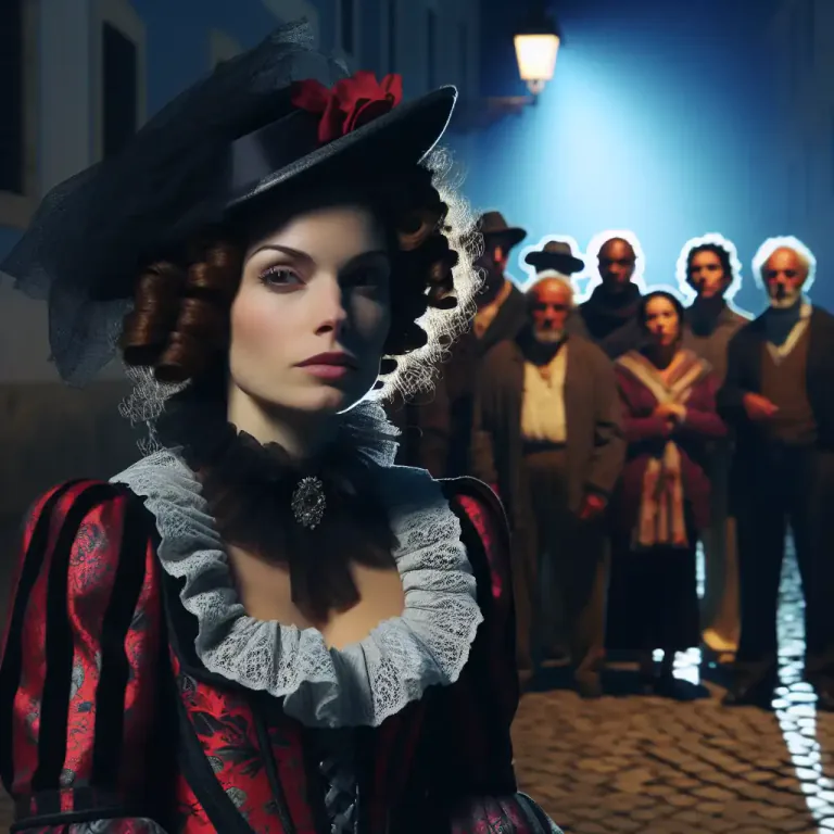 Visual representation of "meretricious" - Relating to or characterizing a prostitute.