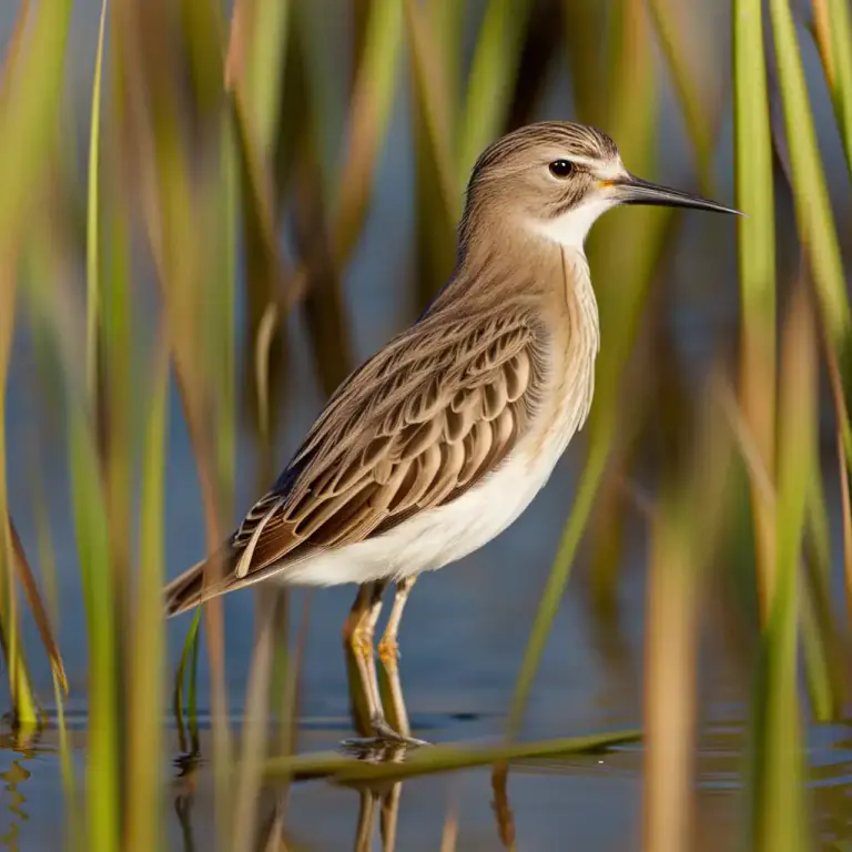 Visual representation of "stint" - A kind of small bird