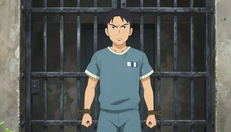 Visual representation of "felon" - A person who has committed a serious crime