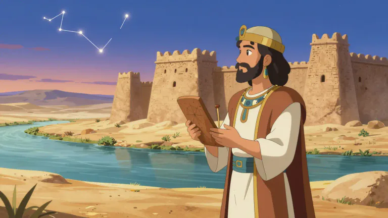 Visual representation of "chaldean" - A member of an ancient Semitic people who lived in Chaldea, a region in the southern part of ancient Mesopotamia.