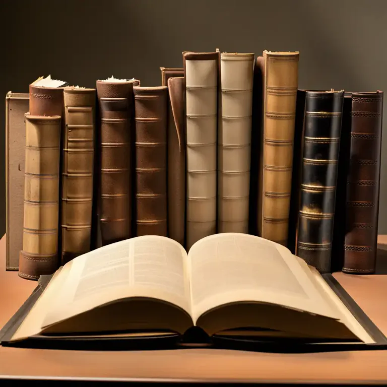 Visual representation of "the history books" - A text or studied selection containing details of past events