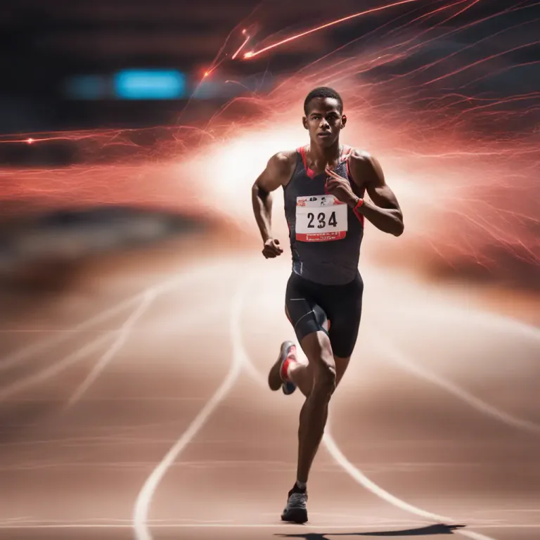 Visual representation of "in the zone" - Fully focused and performing at your best