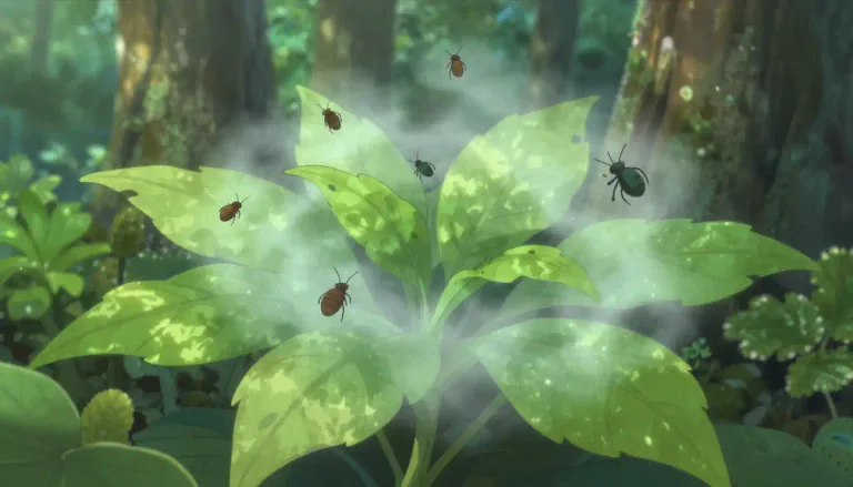 Visual representation of "repellency" - In biology, repellency refers to the defensive mechanisms organisms use to deter predators or parasites.