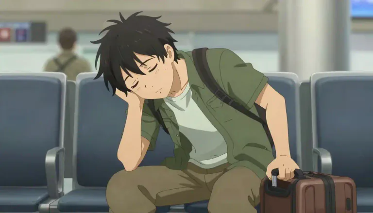 Visual representation of "groggy" - Feeling weak and unable to think clearly or walk correctly, usually because of tiredness or illness.