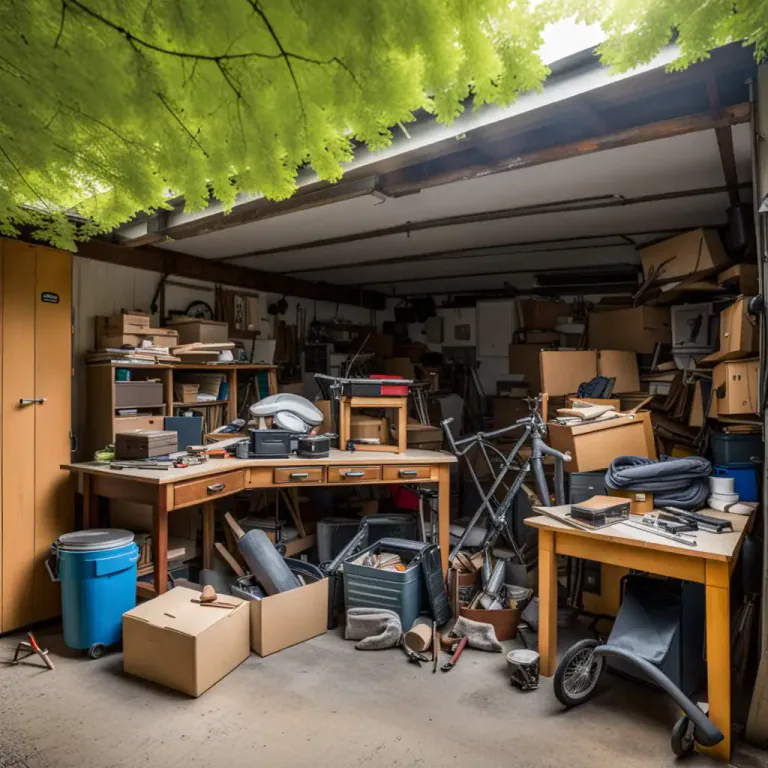 Visual representation of "lumber" - Useless things that take up space