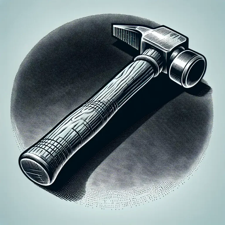 Visual representation of "hammer out" - To shape or remove material from (something) by striking it repeatedly.