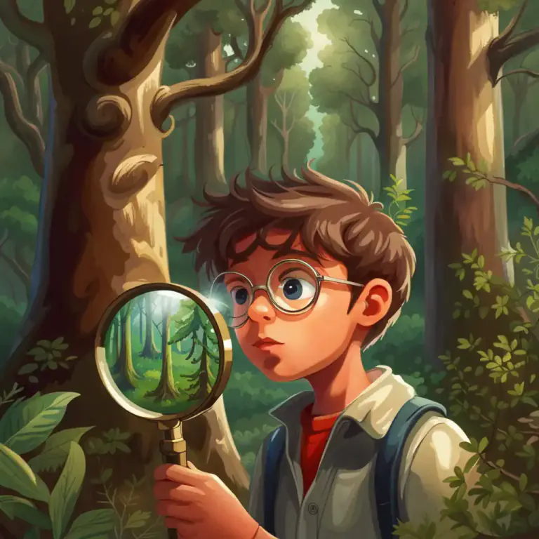 Visual representation of "not see the forest for the trees" - Focused too much on details, missing the overall situation or problem