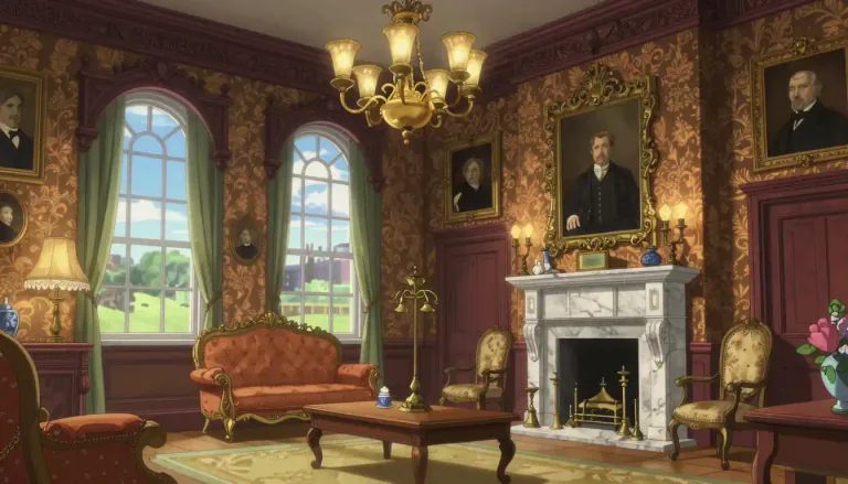 Visual representation of "victorian" - Related to the time period of Queen Victoria's rule in Britain (1837-1901), or the ideas, culture, and fashion of that time.