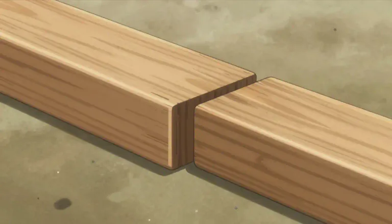 Visual representation of "rabbet" - A rabbet is a groove or recess cut into the edge of a piece of material, typically wood, to allow for a flush joint with another piece.