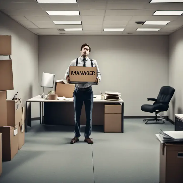 Visual representation of "scrape out" - To leave a job or a position, usually implying a struggle