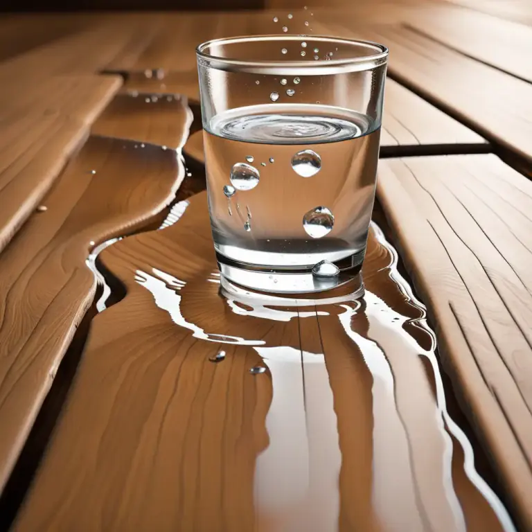 Visual representation of "puddle" - To make a puddle, or to get something wet with small pools of liquid