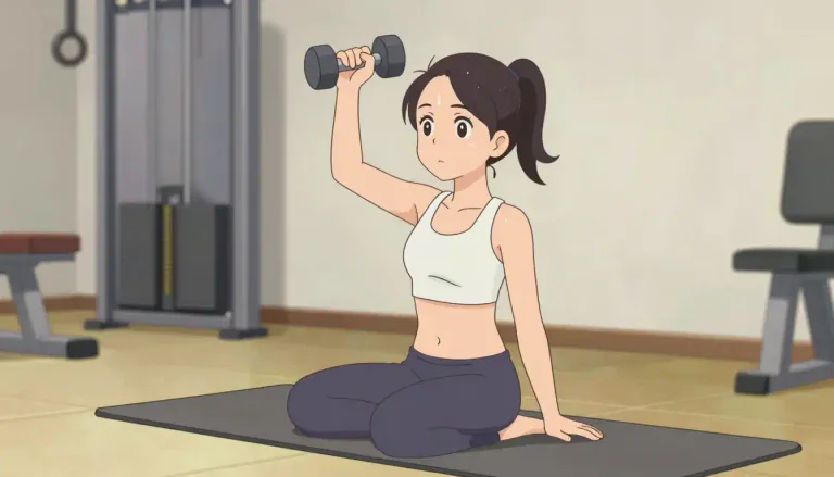 Visual representation of "workout" - A period of physical exercise or training