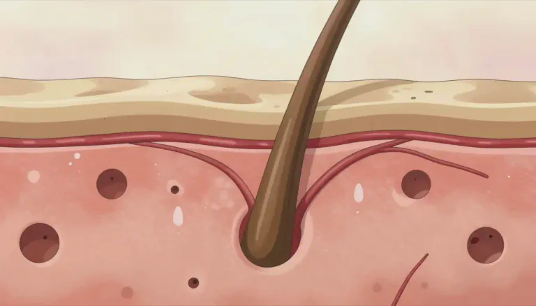 Visual representation of "cutis" - The cutis refers to the skin, particularly in a biological or anatomical context.