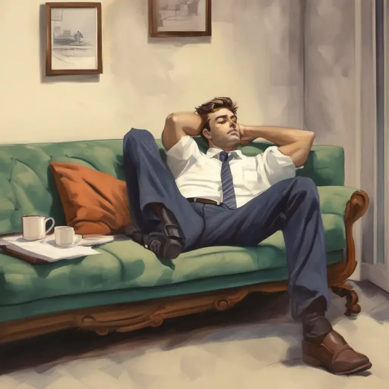Visual representation of "rest on" - To take a break or pause, often supported by something.
