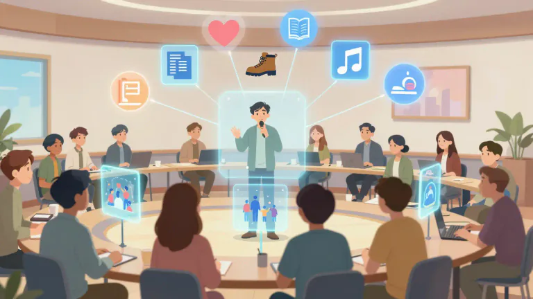 Visual representation of "psychographics" - Psychographics is the study of people's attitudes, values, and lifestyles to understand their behaviors and choices.