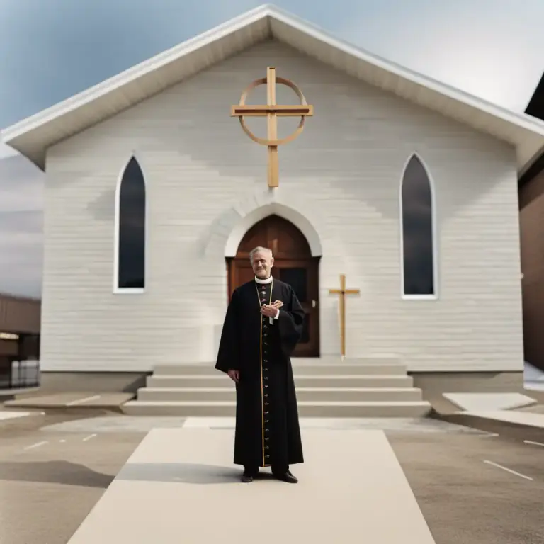 Visual representation of "bless you, her, him, etc." - To give official authority to something in a religious ceremony.