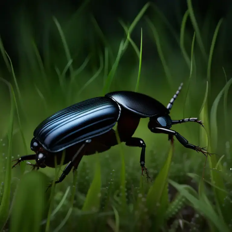 Visual representation of "clicker" - A type of beetle that makes a loud clicking noise by snapping a spine on its back.