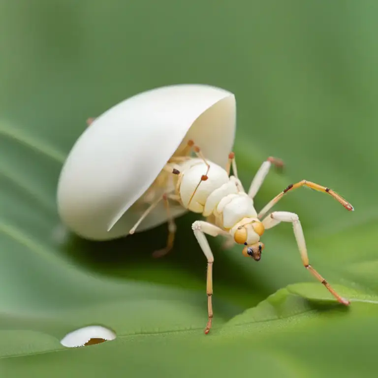 Visual representation of "nymph" - In biology, a nymph is the larva of some kinds of insects, which will turn into an adult insect.