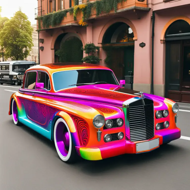 Visual representation of "pimp" - To make something more stylish, fancy, or impressive, often with expensive items or modifications.