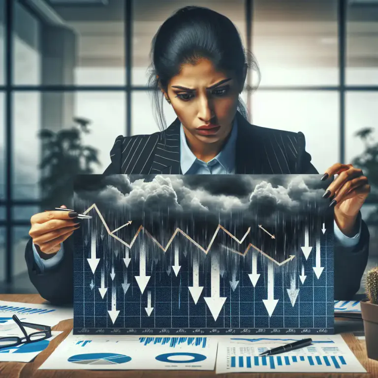 Visual representation of "outlook" - A view or forecast about the future, especially the predicted conditions.