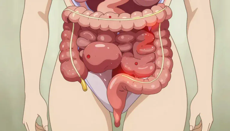 Visual representation of "proctitis" - Proctitis is the inflammation of the lining of the rectum, often causing discomfort and significant symptoms.