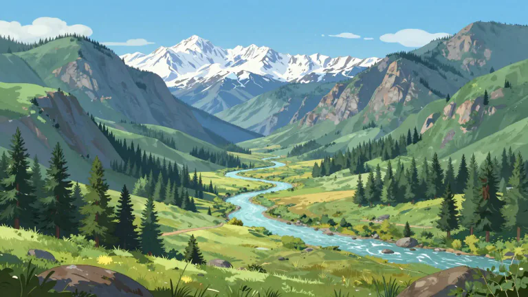 Visual representation of "idaho" - Idaho is a state in the northwestern United States, known for its mountainous terrain and diverse landscapes.
