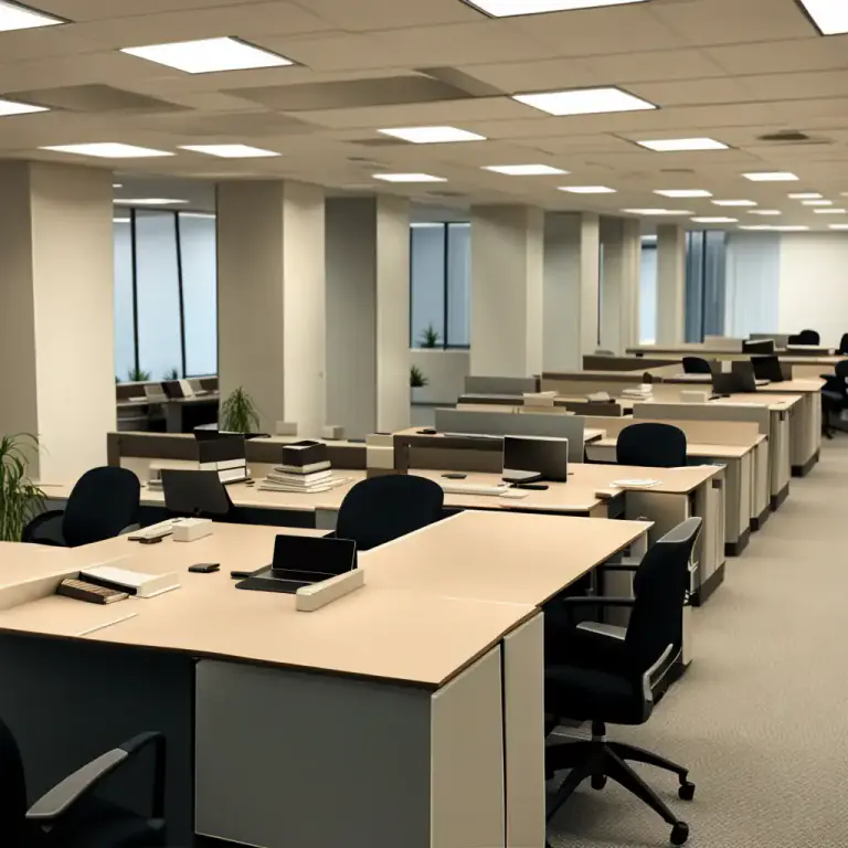 Visual representation of "attrition" - The loss of employees over time, usually due to resignation or retirement.