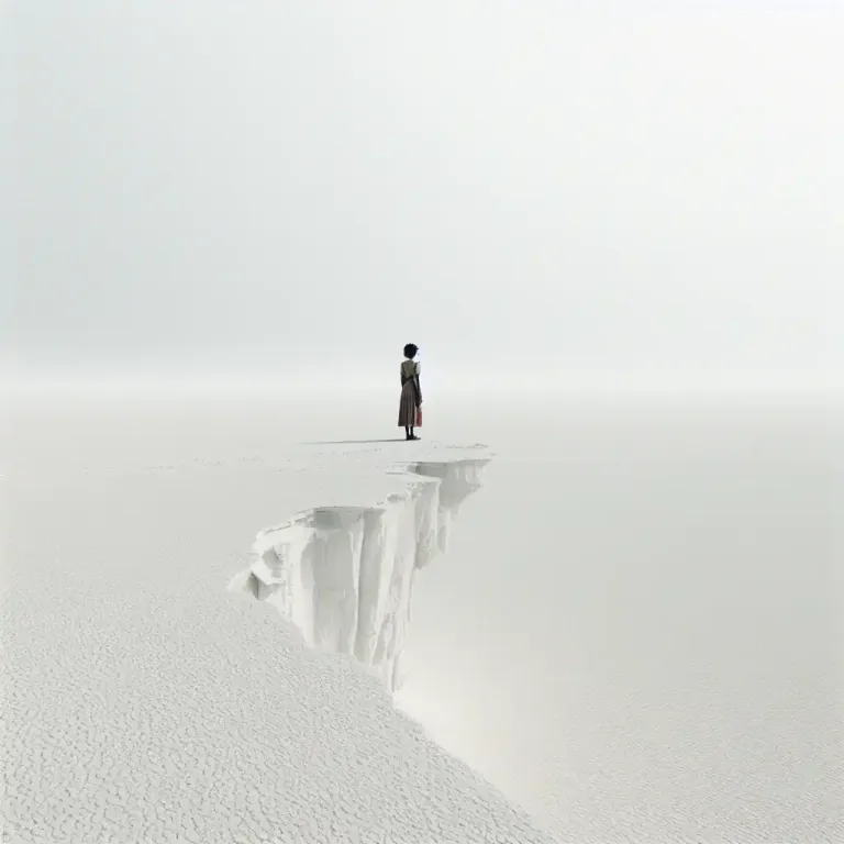 Visual representation of "negation" - In philosophy, it's the rejection or absence of something rather than presence of something