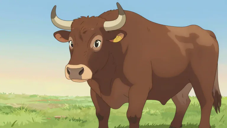 Visual representation of "bull" - A male cow