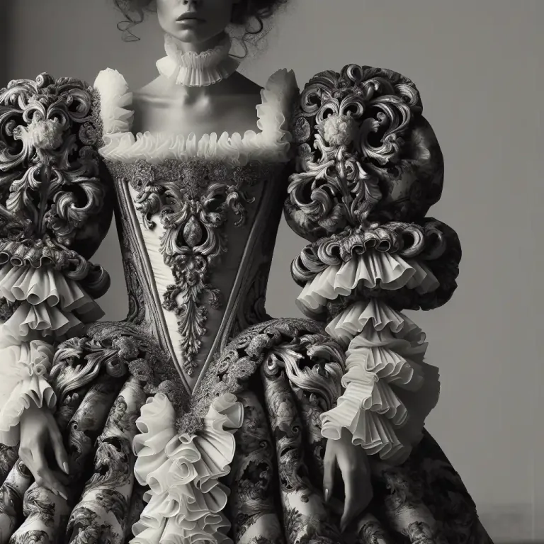 Visual representation of "overwrought" - Too complex or decorated