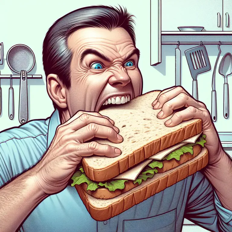 Visual representation of "bite" - The act of cutting into something using your teeth