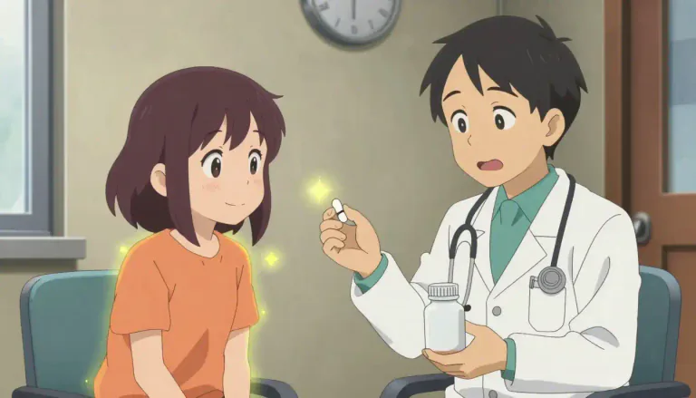Visual representation of "placebo" - A pill or treatment that doesn't contain any active medicine, but the patient believes it does.