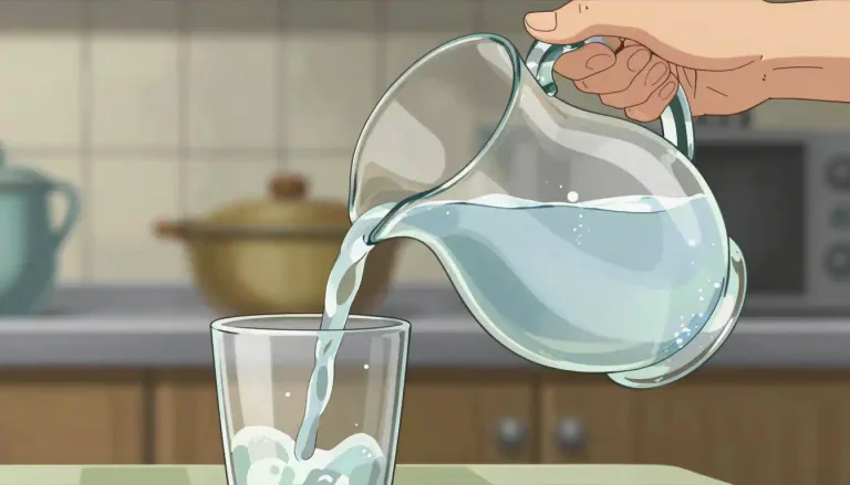 Visual representation of "pour" - To make a liquid flow from a container.