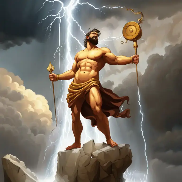 Visual representation of "hubris" - In Greek tragedy, hubris is an excessive pride toward or defiance of the gods, leading to nemesis