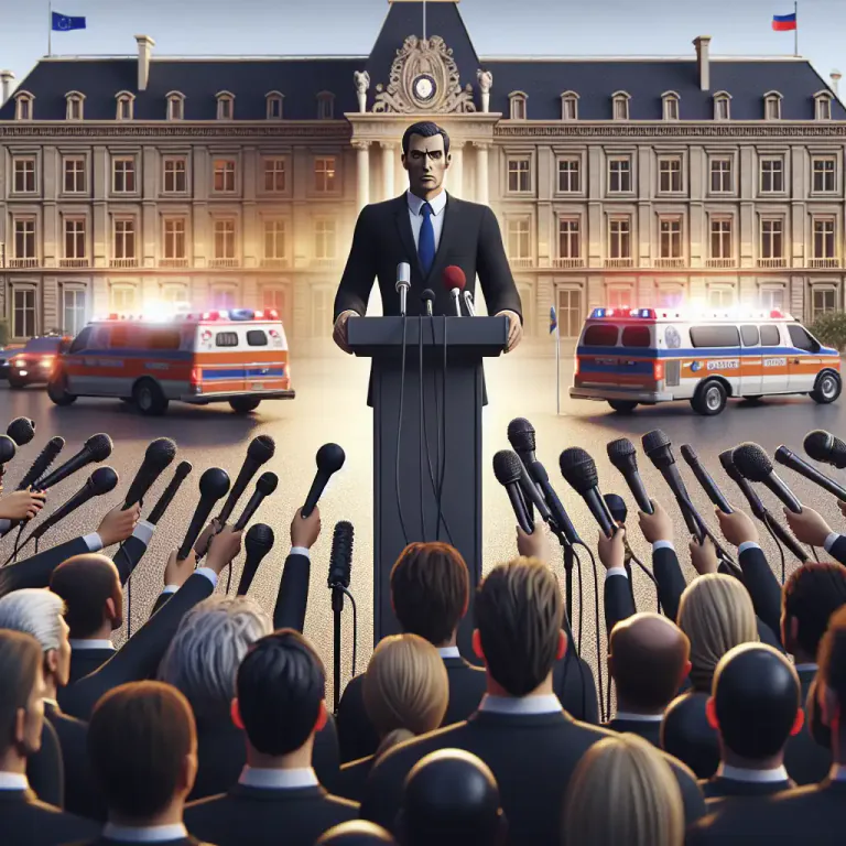 Visual representation of "declare" - To officially tell people about something