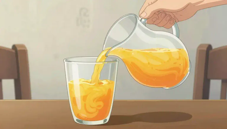 Visual representation of "dilute" - To make a liquid or color less strong by adding water or another substance