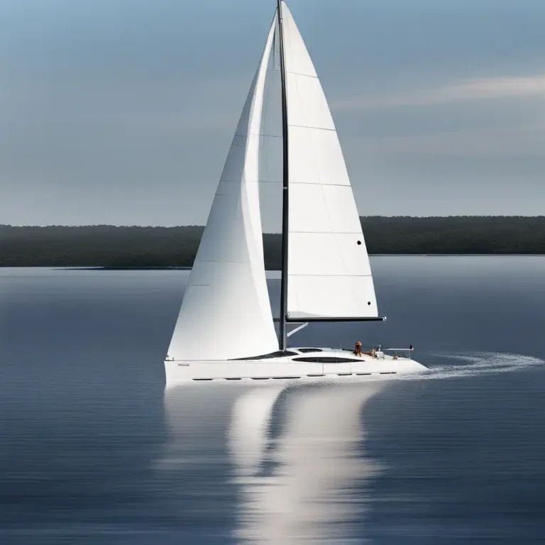 Visual representation of "sail through" - To move swiftly and directly