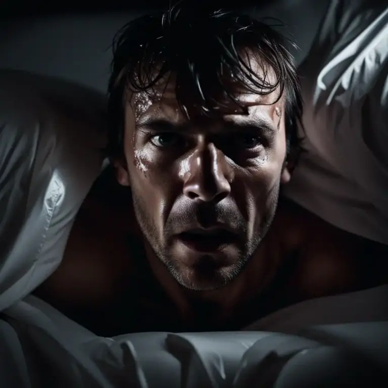 Visual representation of "ague" - An intense feeling of fear or anxiety
