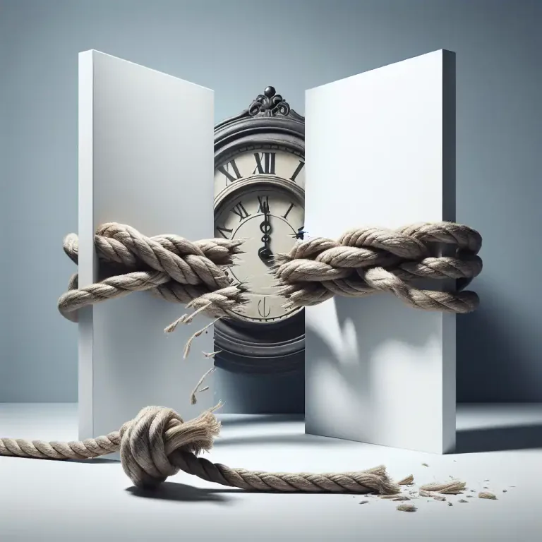 Visual representation of "end" - To stop or finish