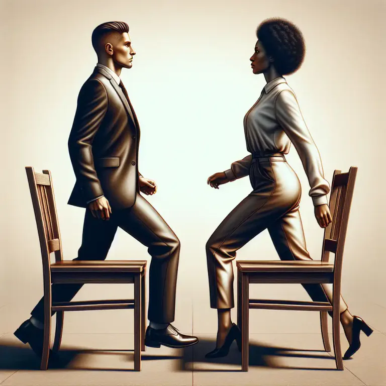 Visual representation of "change" - To exchange one thing for another